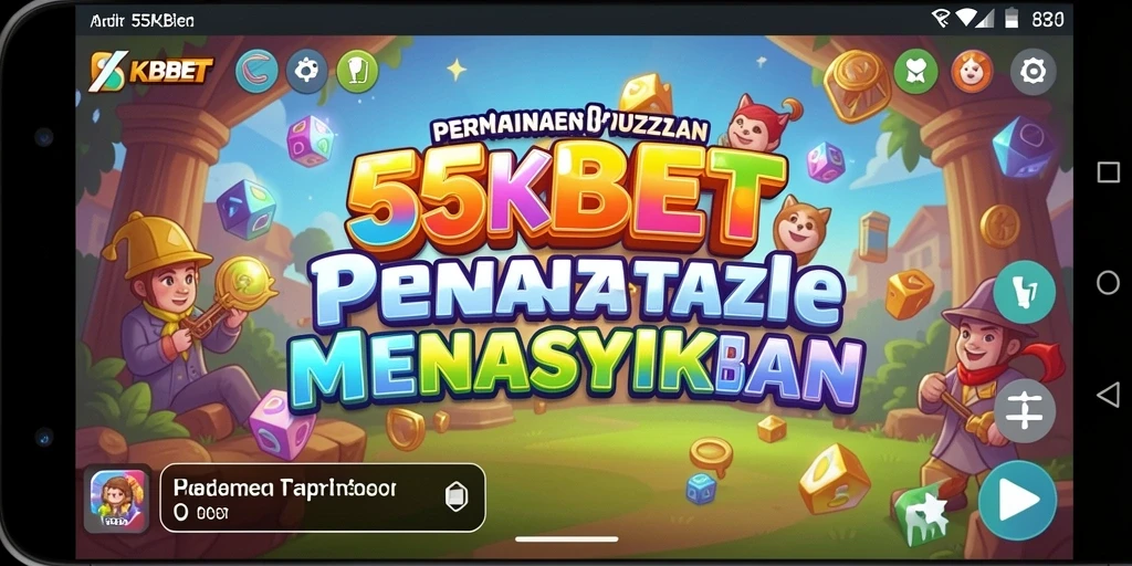 Gameplay menarik dari 55KBET dengan berbagai puzzle menantang.