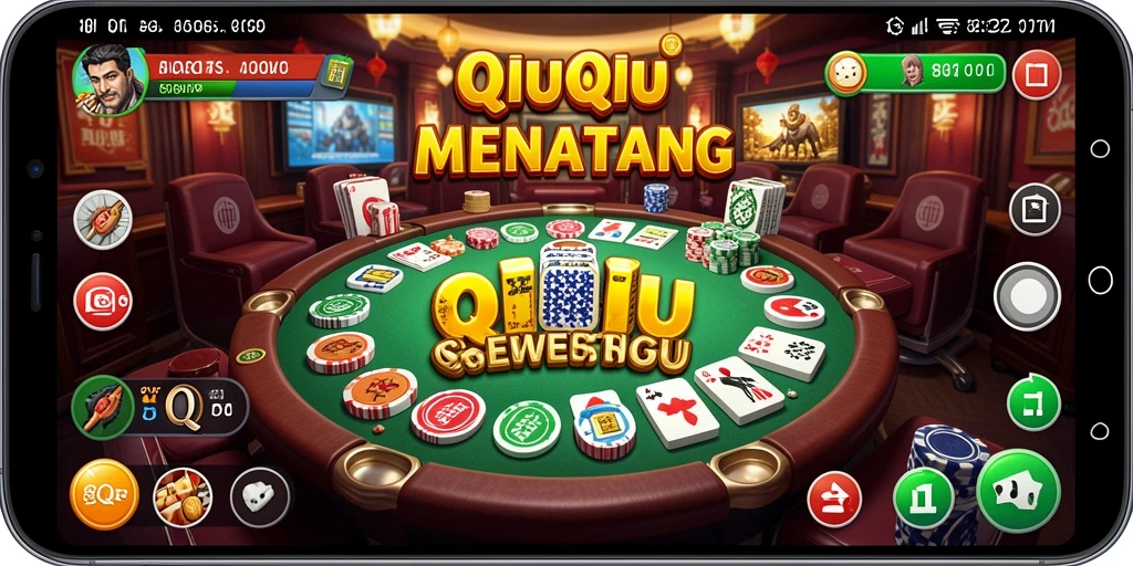 Tampilan gameplay QiuQiu yang menegangkan di 8QR.