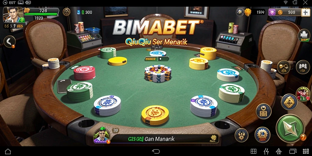 Gameplay seru QiuQiu di BIMABET dengan lawan dari berbagai daerah.