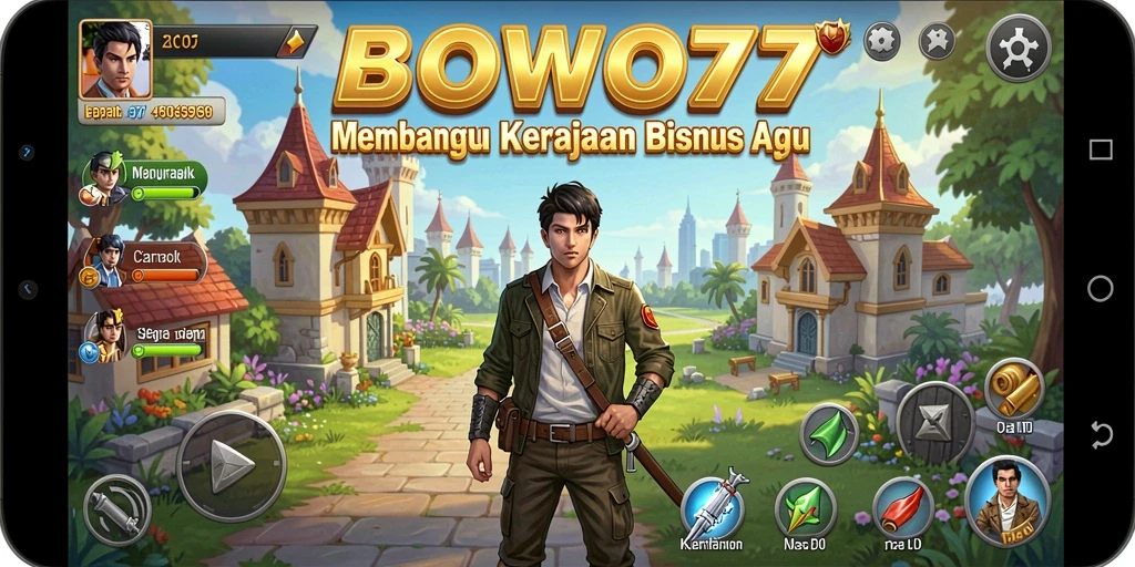 Gameplay mendebarkan BOWO77 yang menantang untuk menjadi tycoon.