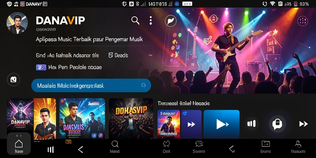 Tampilan gameplay menarik dari DANAVIP yang menghibur.