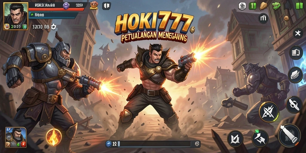 Tampilan aksi seru dalam HOKI777 dengan grafis menawan.