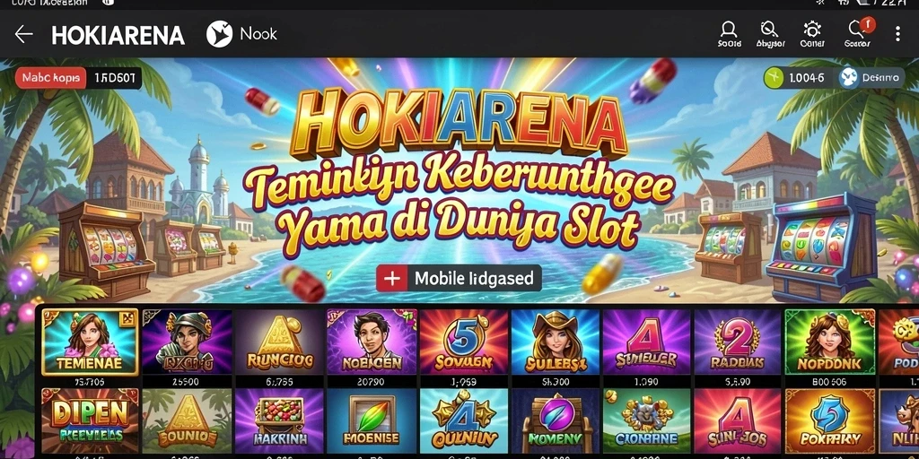 Tampilan menarik dari gameplay HOKIARENA yang menawan.