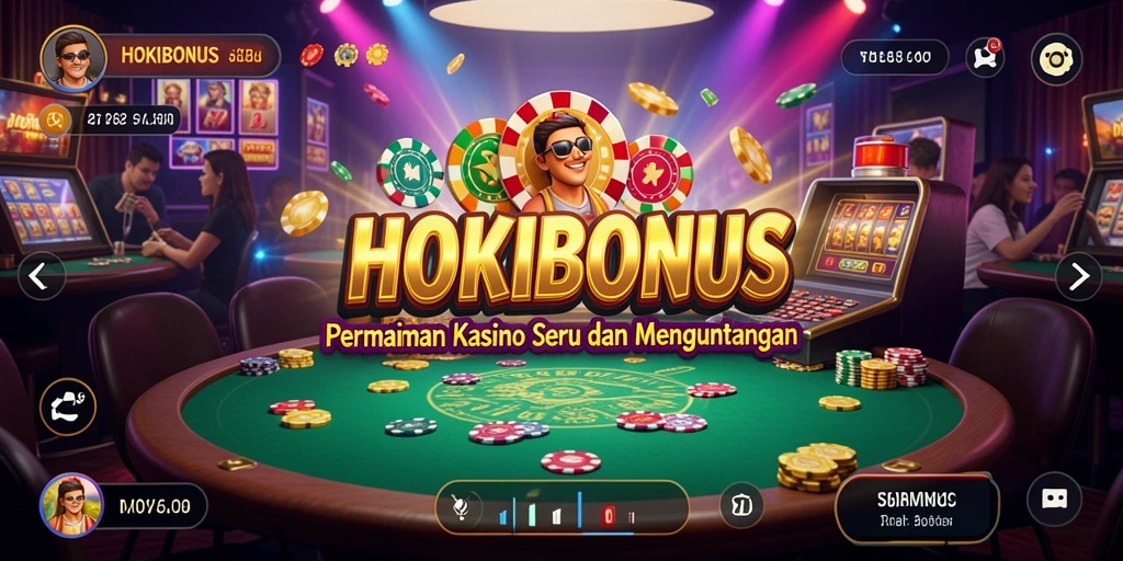 Tampilan gameplay menarik dari HOKIBONUS yang mengesankan.