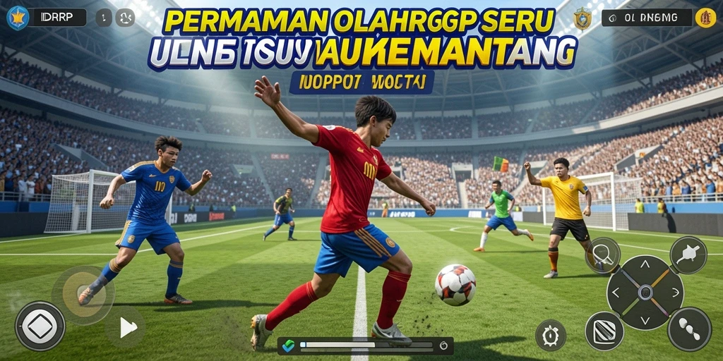 Gameplay dinamis dan menarik di IDRRP dengan aksi olahraga yang seru.