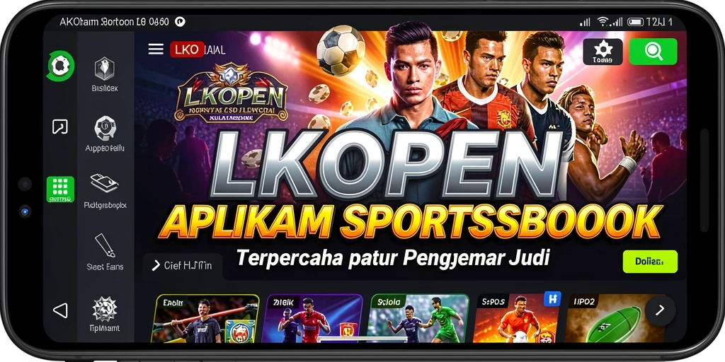 Tampilan utama gameplay LKOPEN dengan berbagai pilihan taruhan.