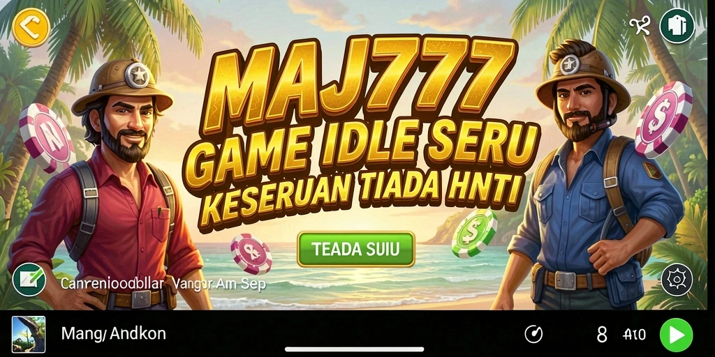 Screenshot gameplay MAJ777 yang menunjukkan aktivitas idle yang menarik.