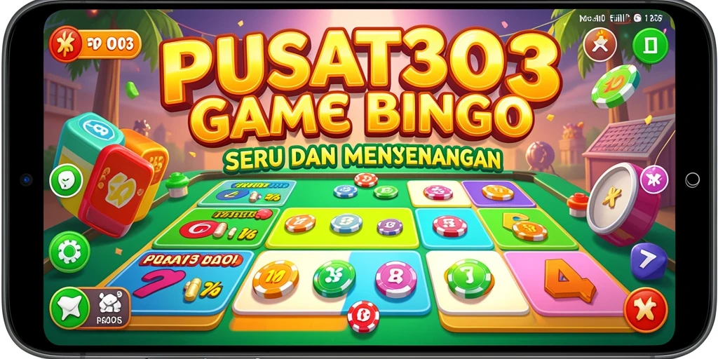 Tampilan gameplay seru di PUSAT303, penuh warna dan interaksi.