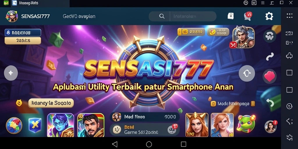 Antarmuka SENSASI777 yang intuitif dan efisien.