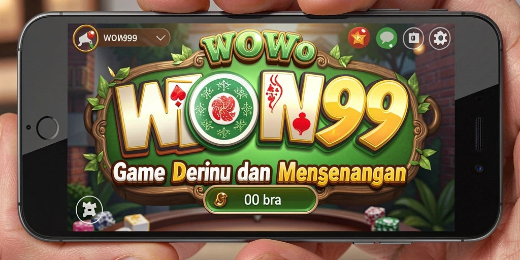 Screenshot gameplay WOW99 yang menampilkan keseruan bermain Domino.